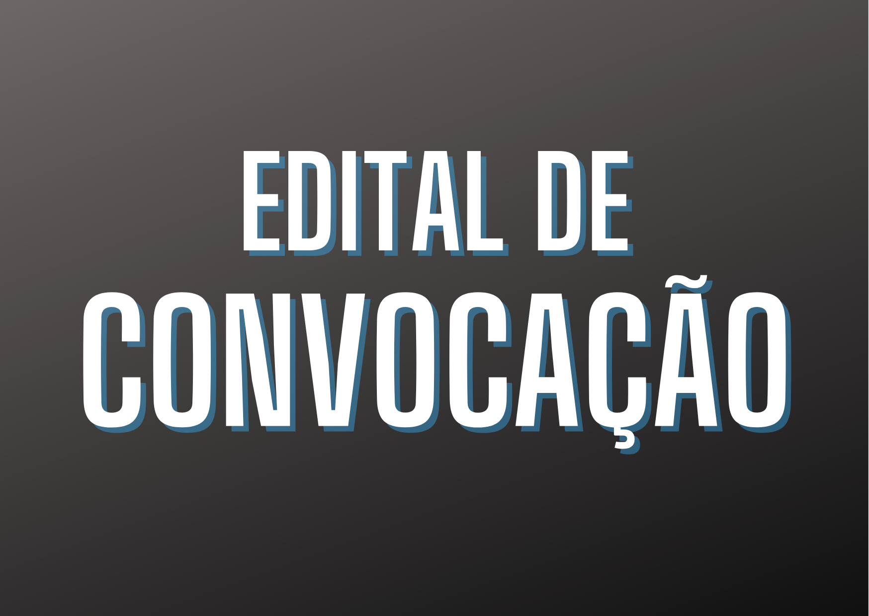 Edital de Convocação nº 010/2022 - Motorista